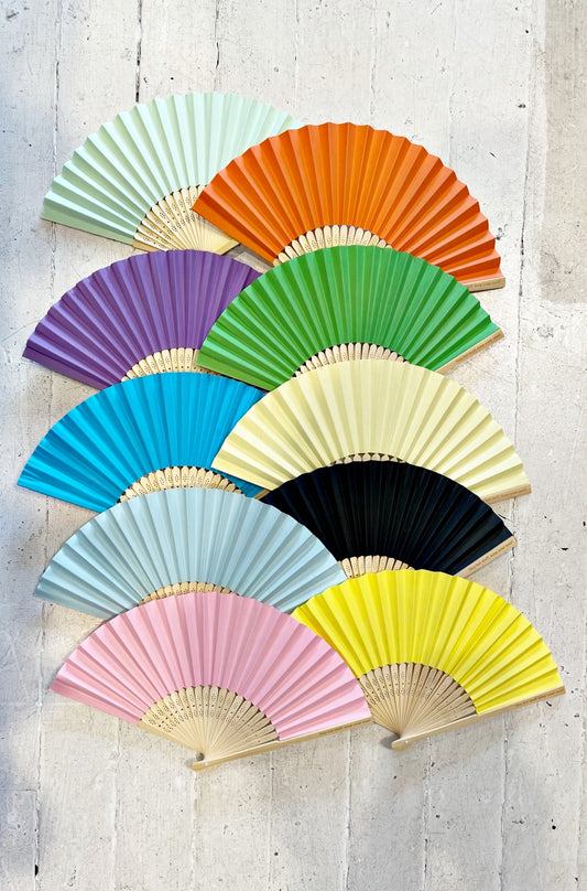 ROSELLE PAPER FANS