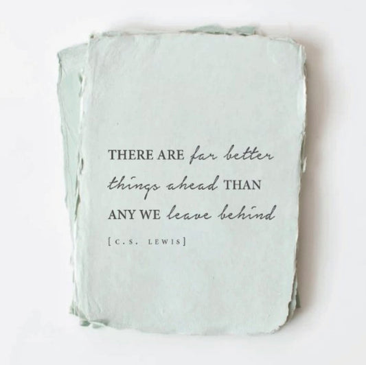 PAPER BARISTAS BETTER THINGS HANDMADE GREETING CARD