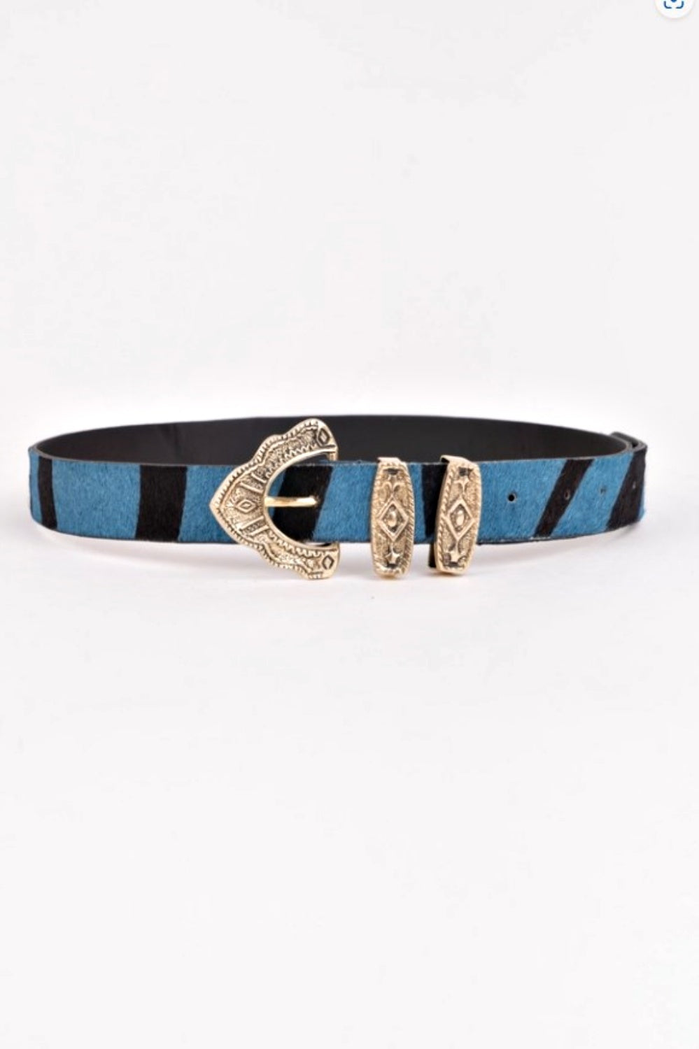 PITI CUITI FEZ BELT BLUE