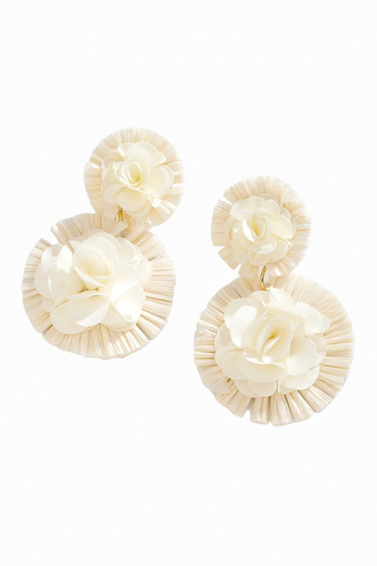 FIESTA EARRINGS VANILLA