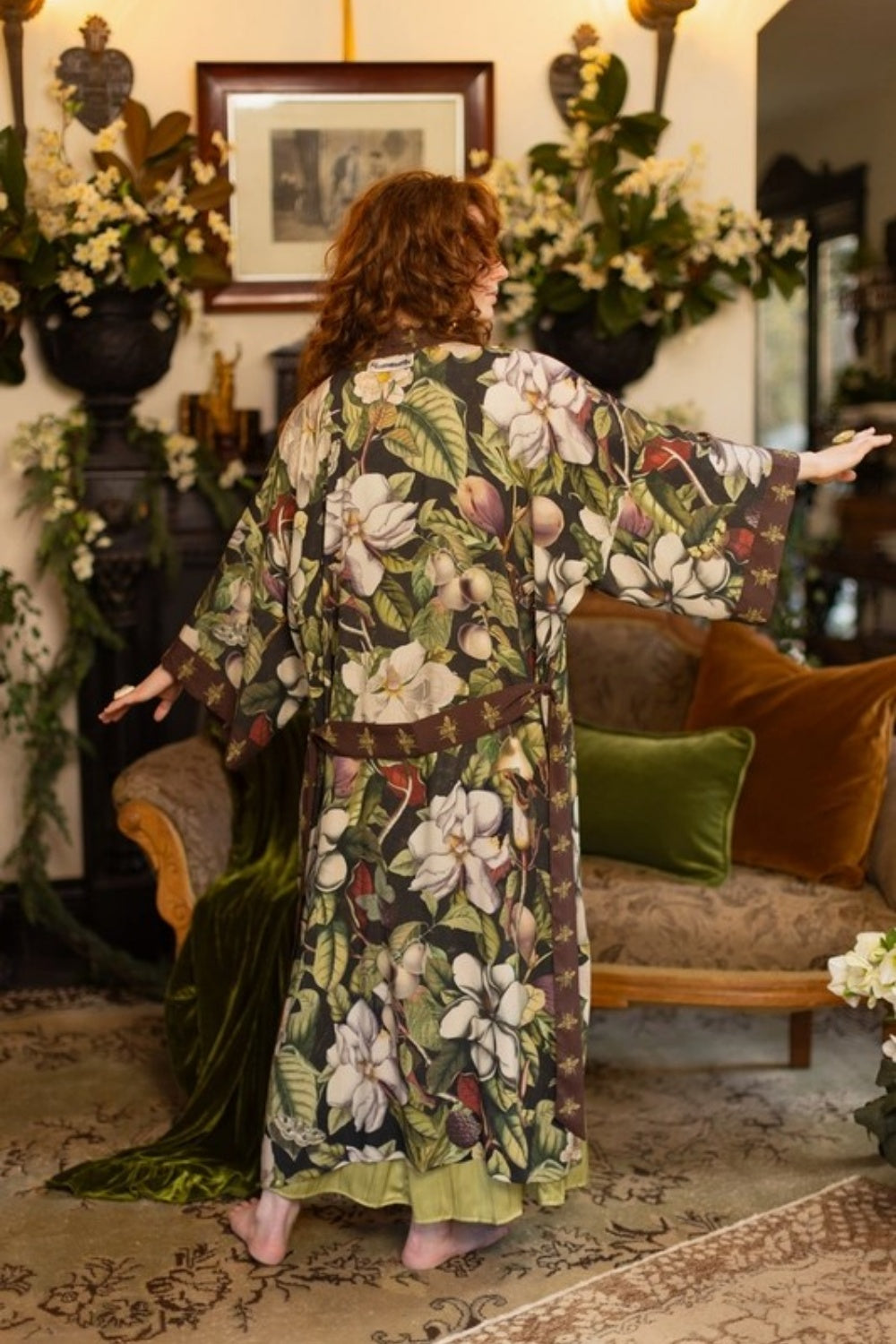 MARKET OF STARS FLEUR DE LUNE OPERA DUSTER KIMONO
