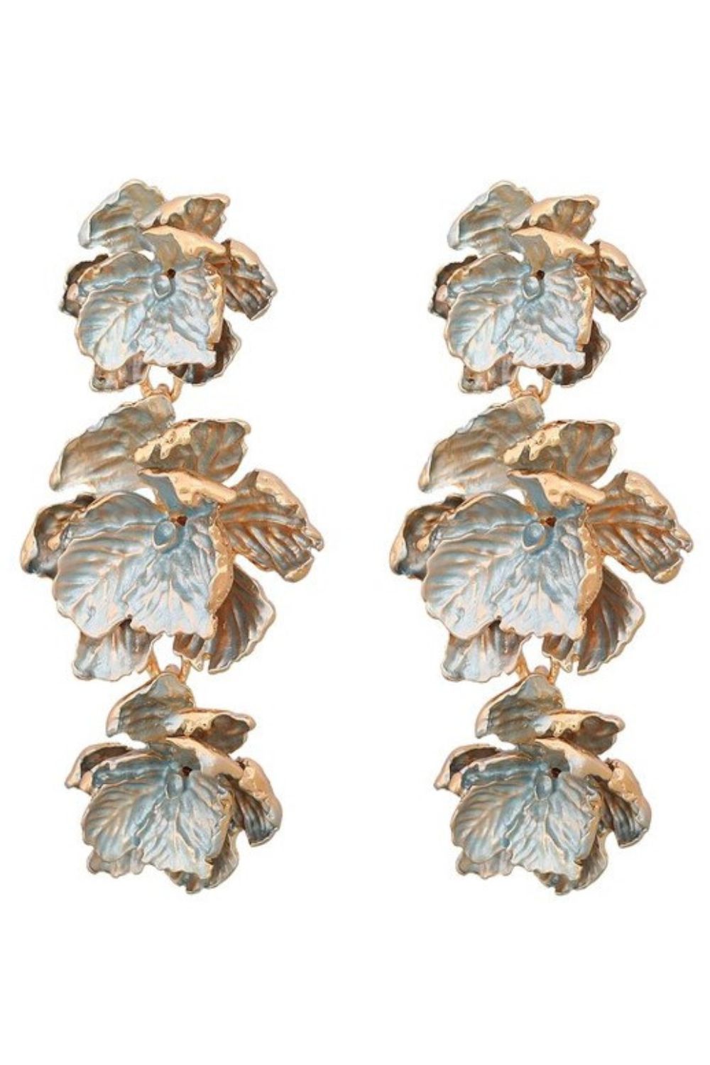 FLORA EARRING WHITE