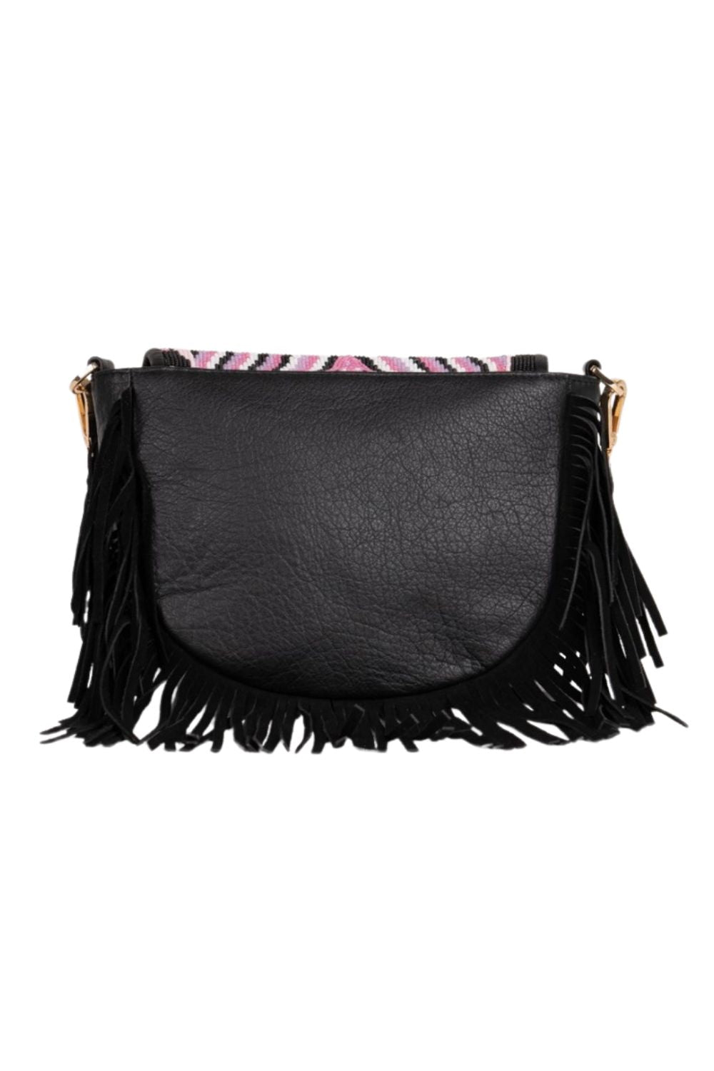 PITI CUITI FRIDA FRINGED SHOULDER BAG