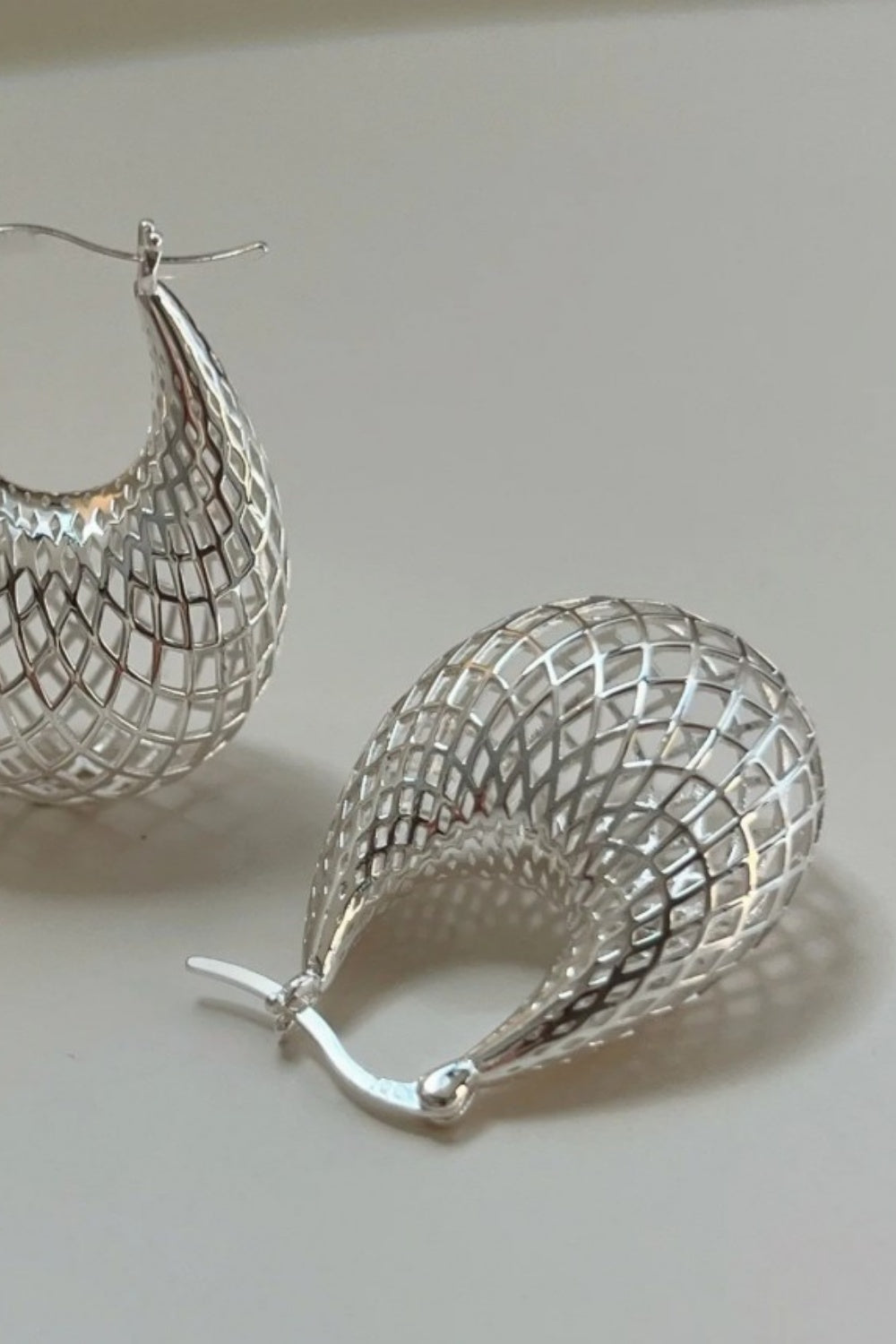 GENOA SILVER EARRINGS
