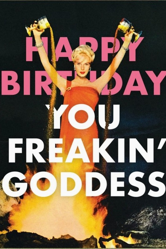 GODDESS GREETING CARD