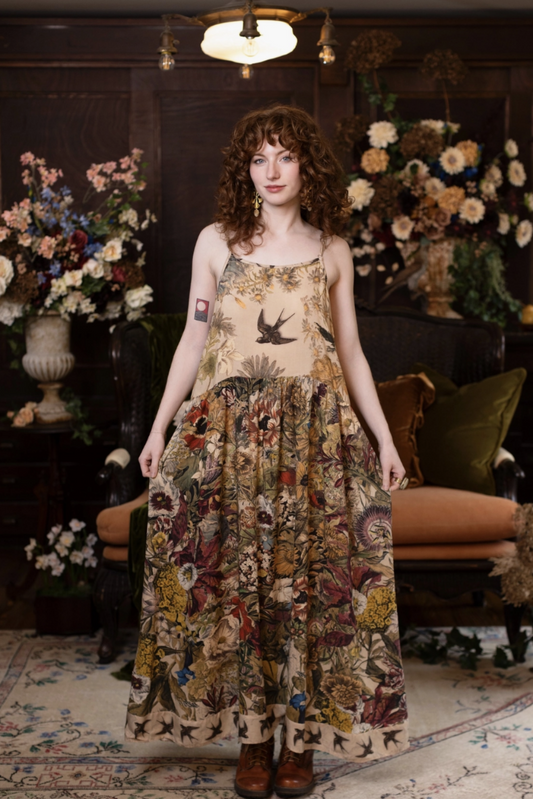 MARKET OF STARS BOHEME SLIP DRESS GOLDEN HOUR