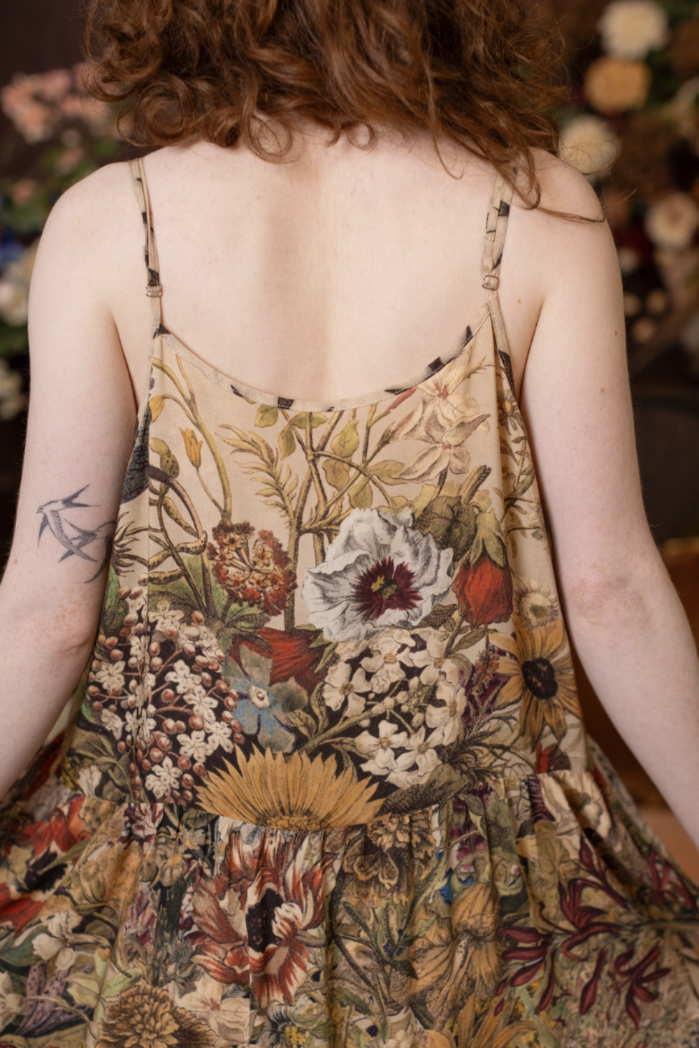 MARKET OF STARS BOHEME SLIP DRESS GOLDEN HOUR