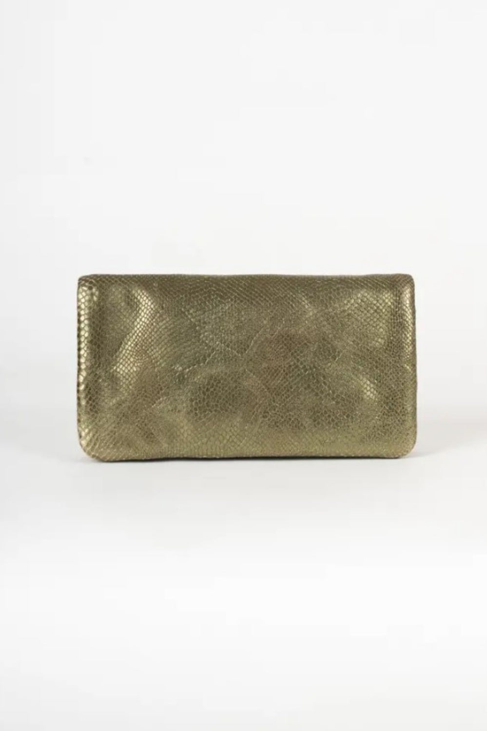 PITI CUITI JOYA METALLIC GREEN WALLET