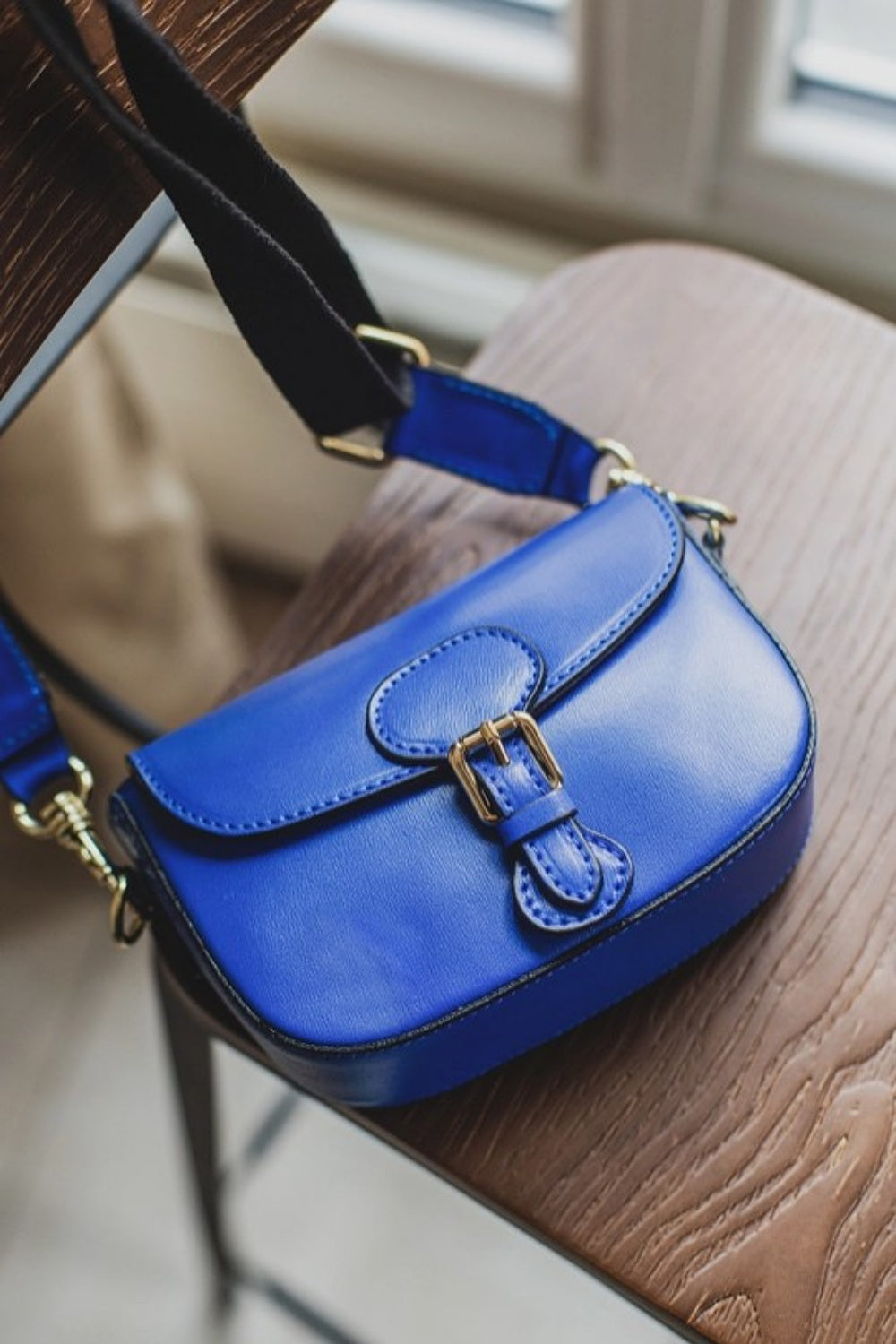 HERMINE SHOULDER BAG COBALT