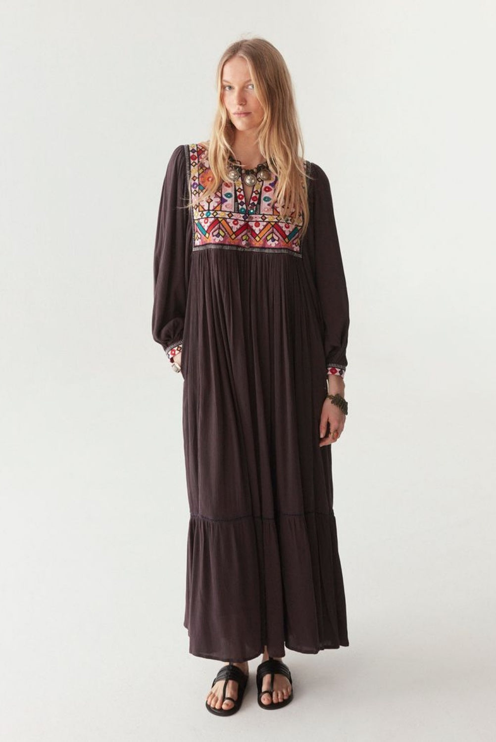 MAISON HOTEL SACHA DRESS ANTRACITA
