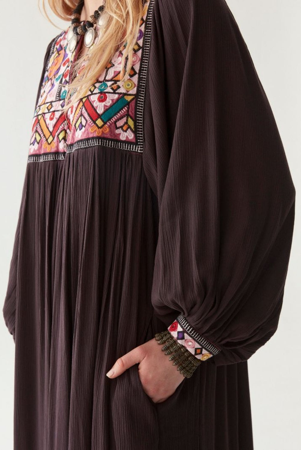 MAISON HOTEL SACHA DRESS ANTRACITA