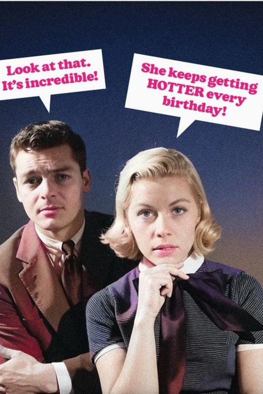 HOTTER GREETING CARD