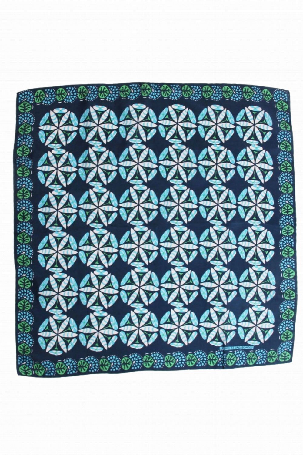 LES BELLES VAGABONDES IDOLE MINI SCARF NAVY