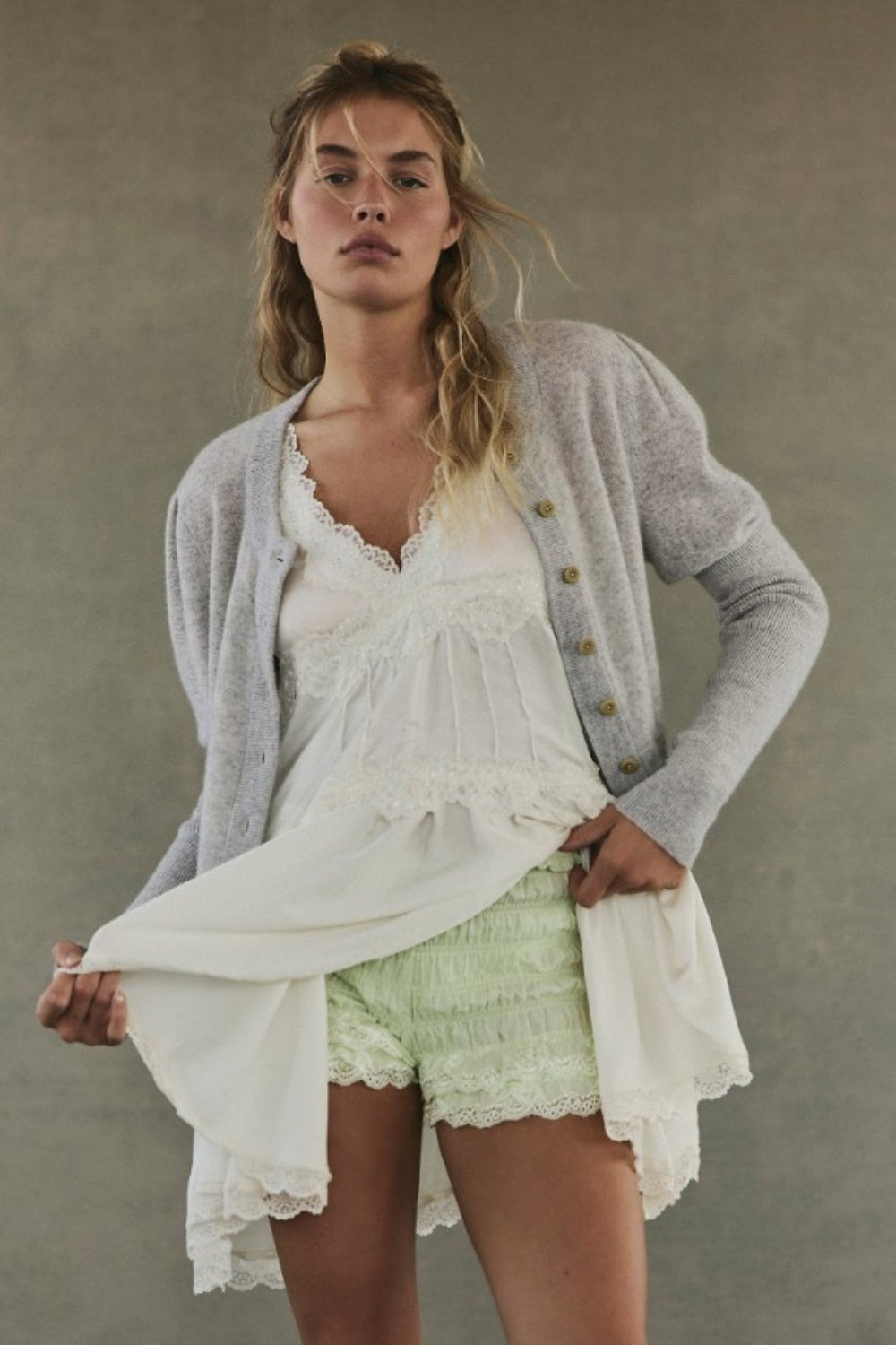 FREE PEOPLE IN THIS GROOVE MINI SLIP TOFU