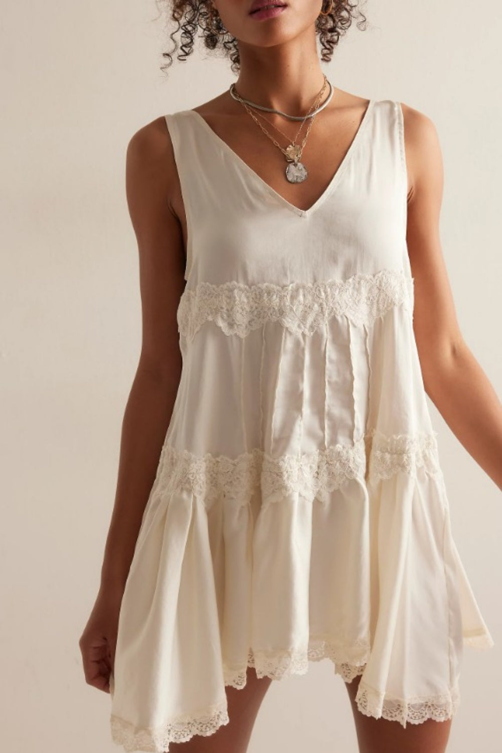 FREE PEOPLE IN THIS GROOVE MINI SLIP TOFU