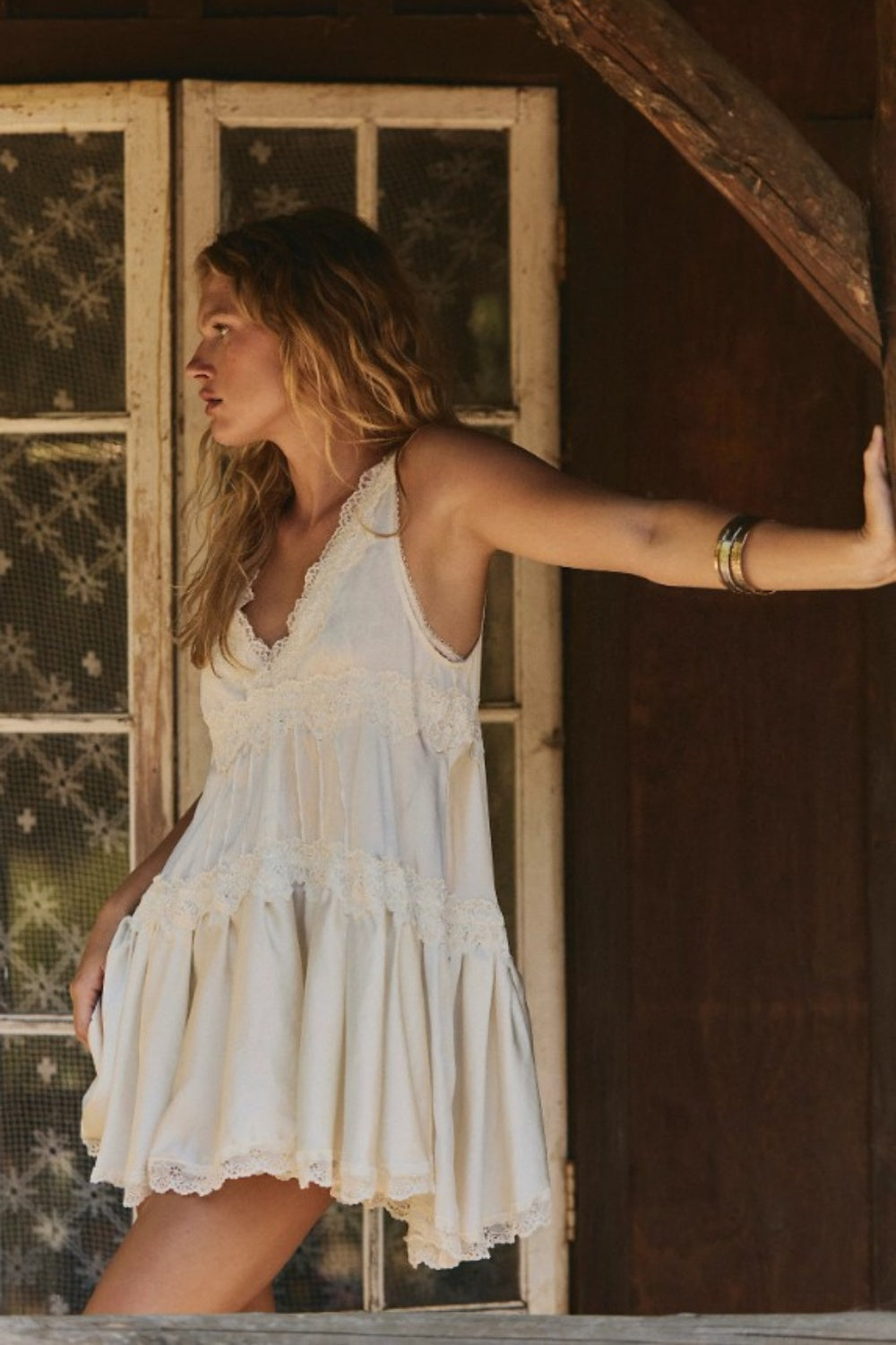 FREE PEOPLE IN THIS GROOVE MINI SLIP TOFU