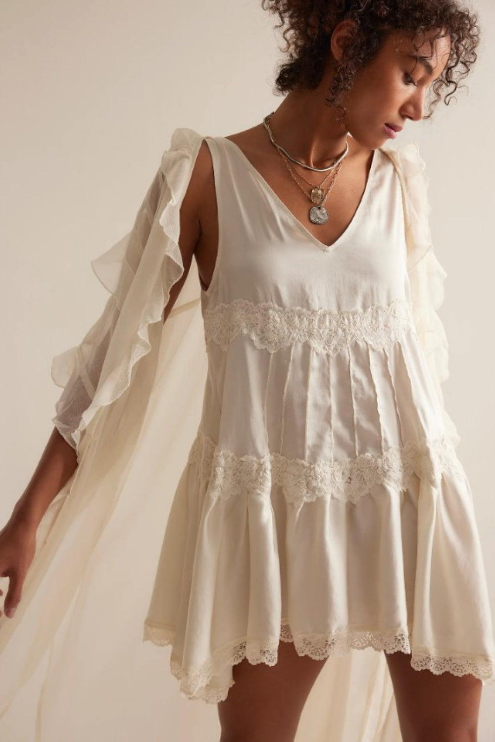 FREE PEOPLE IN THIS GROOVE MINI SLIP TOFU