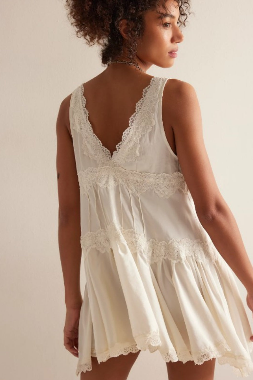 FREE PEOPLE IN THIS GROOVE MINI SLIP TOFU
