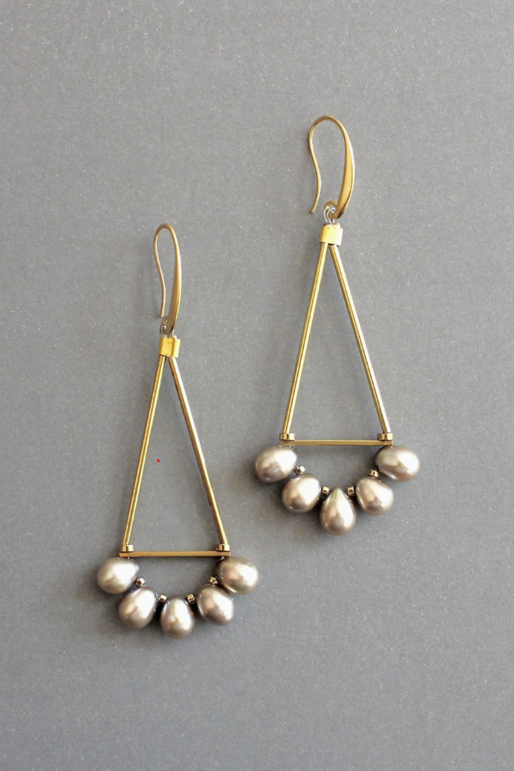 DAVID AUBREY LUCINDA FRESHWATER PEARL EARRINGS