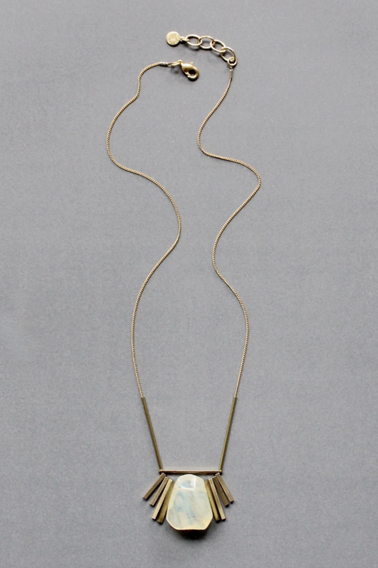 DAVID AUBREY GEORGIA QUARTZ NECKLACE