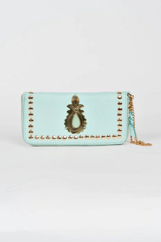 PITI CUITI JEWEL PURSE AQUA