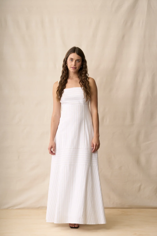 NERIS KAIA DRESS VANILLA BEAN