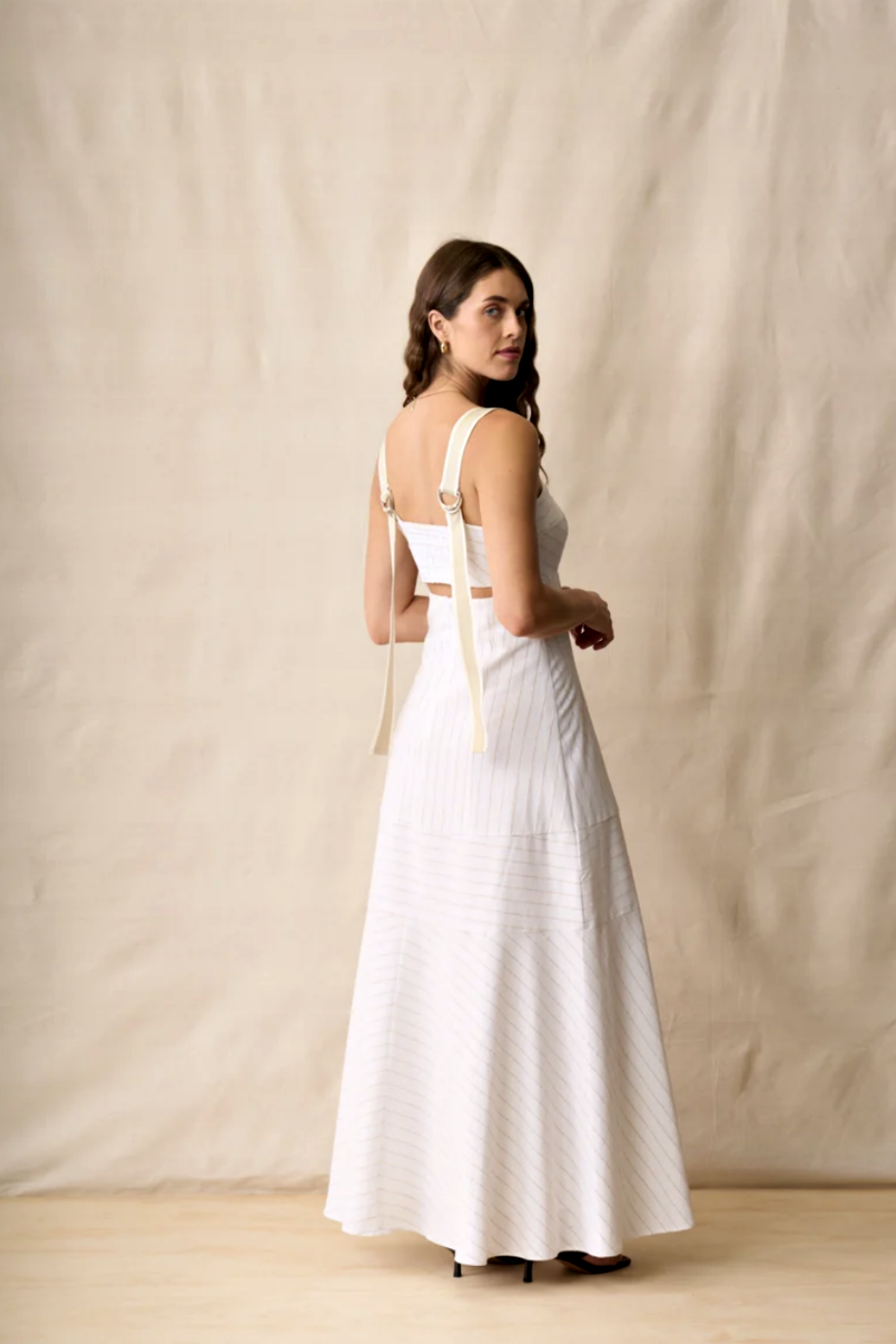 NERIS KAIA DRESS VANILLA BEAN