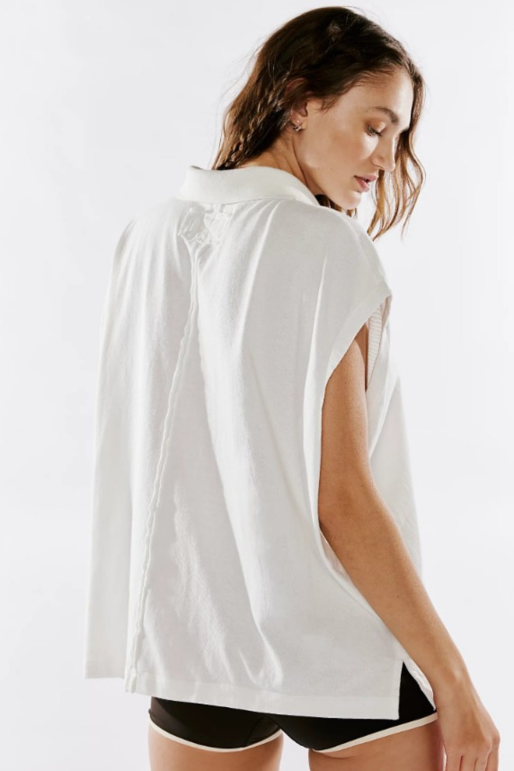 FREE PEOPLE KEEP ON POLO IVORY