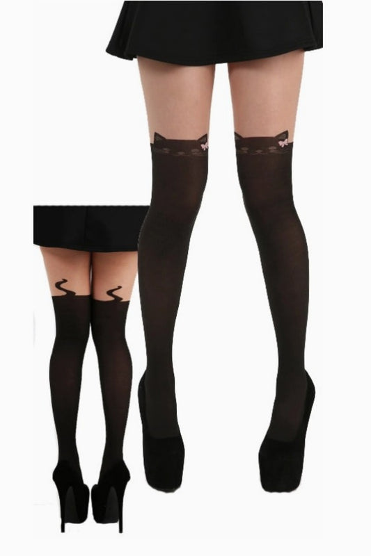 PAMELA MANN KITTY KAT OVER THE KNEE STOCKING