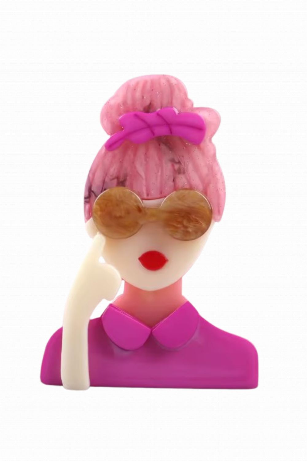 LADYLIKE BROOCH PINK