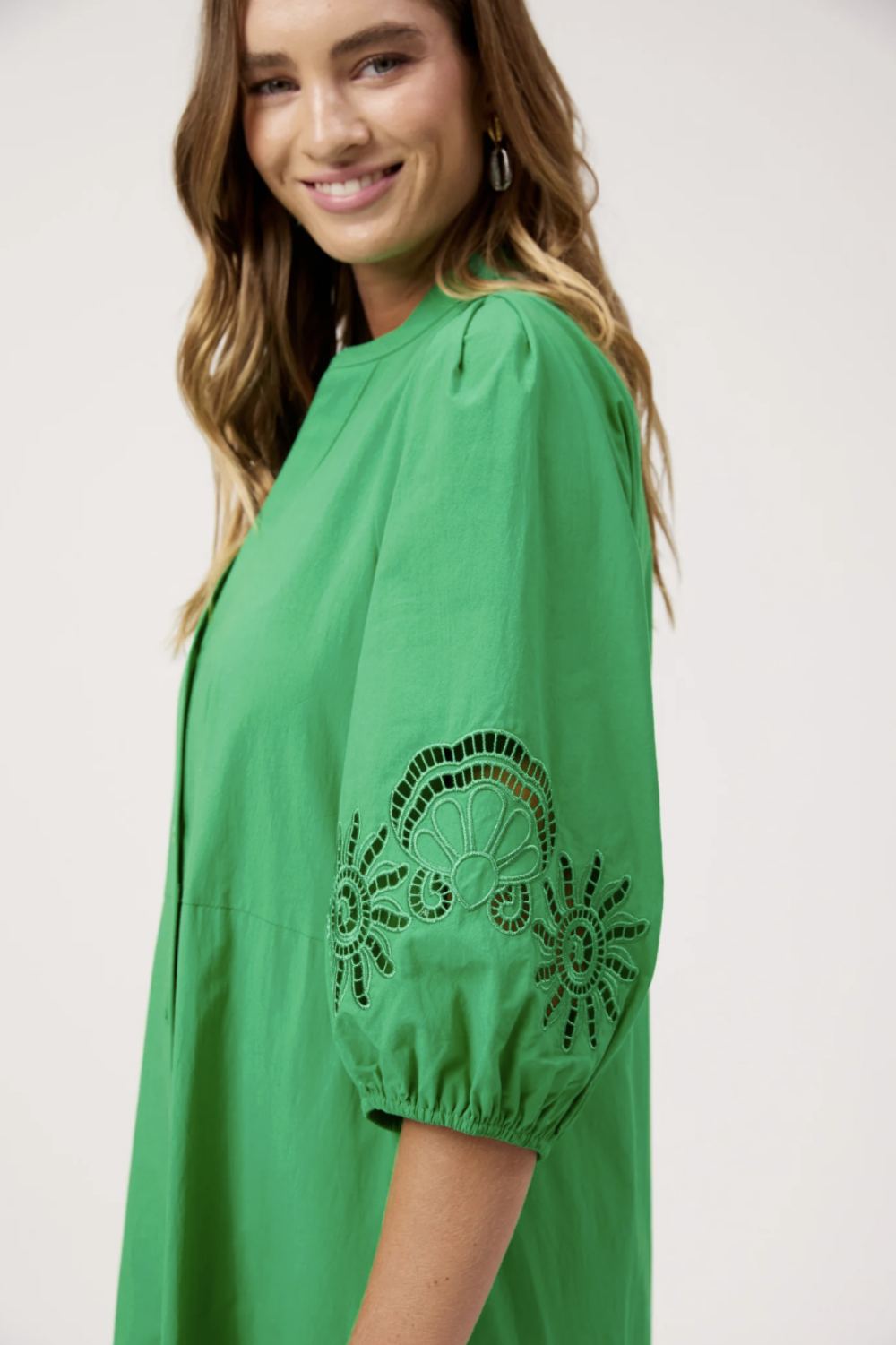 HAVEN LARISSA BRODERIE MAXI DRESS