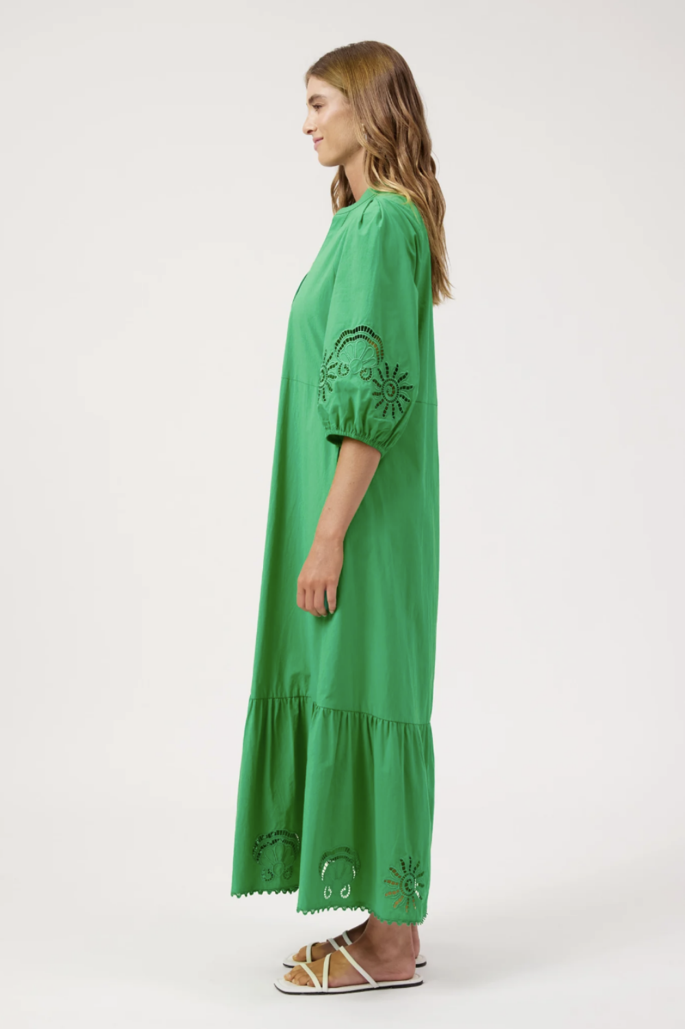HAVEN LARISSA BRODERIE MAXI DRESS
