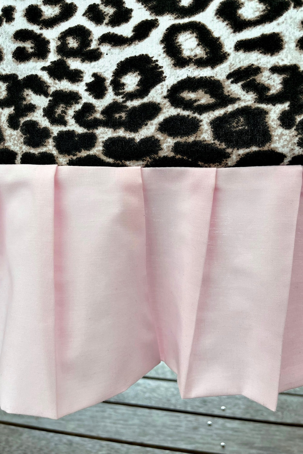 OCELOT FRILLED TABLECLOTH 3.35M