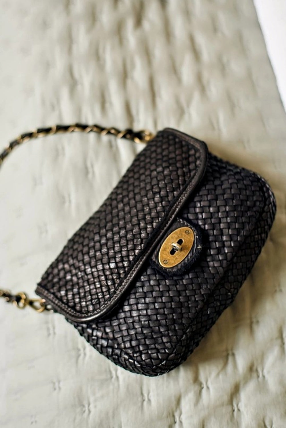 LEOPOLDINE CROSSBODY WOVEN BAG