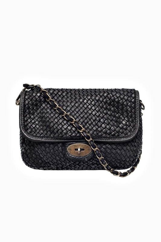 LEOPOLDINE CROSSBODY WOVEN BAG