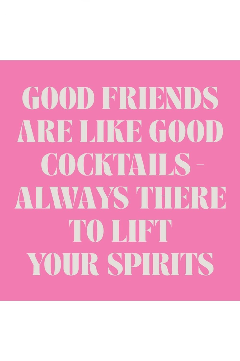 SOIREE SISTERS LIFT YOUR SPIRITS NAPKINS