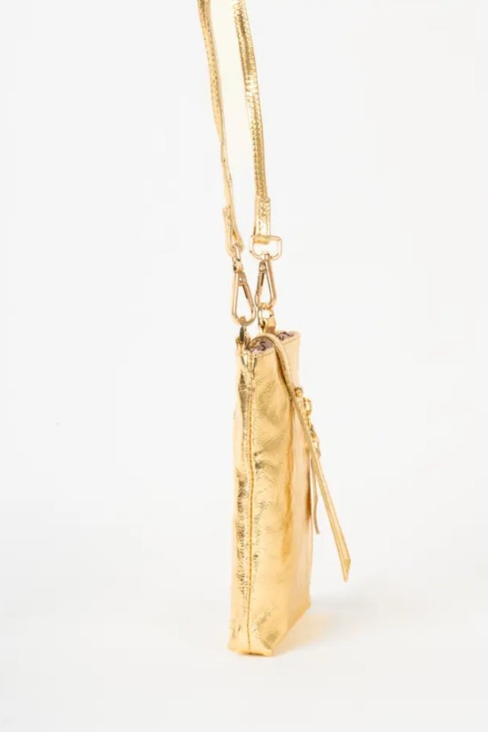 PITI CUITI LISBON GOLD PHONE BAG