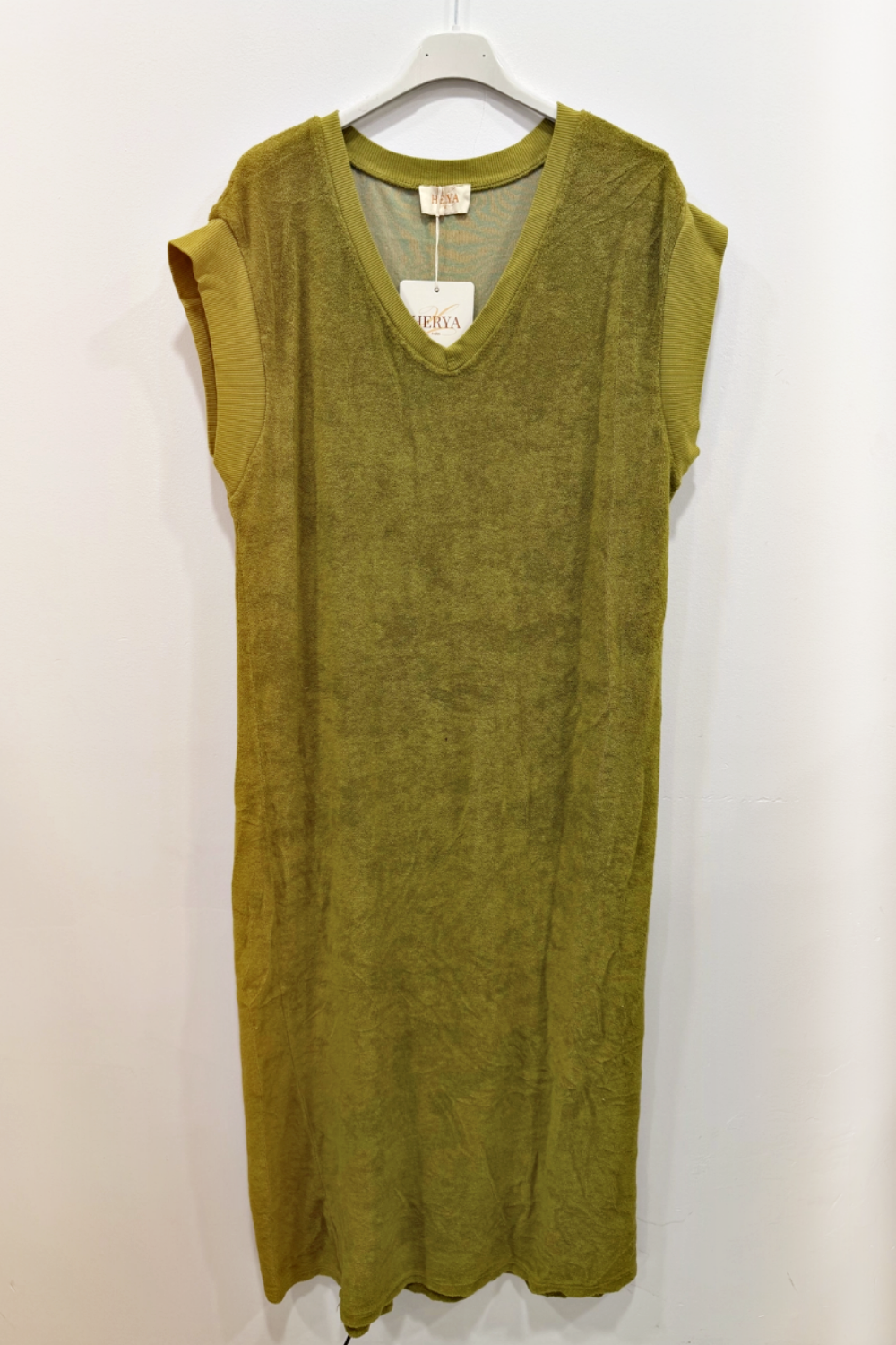 LITTLE COVE DRESS OLIVE