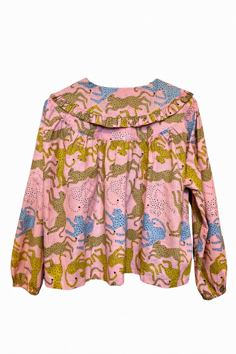 ROSELLE LALA BLOUSE LITTLE LEOPARD