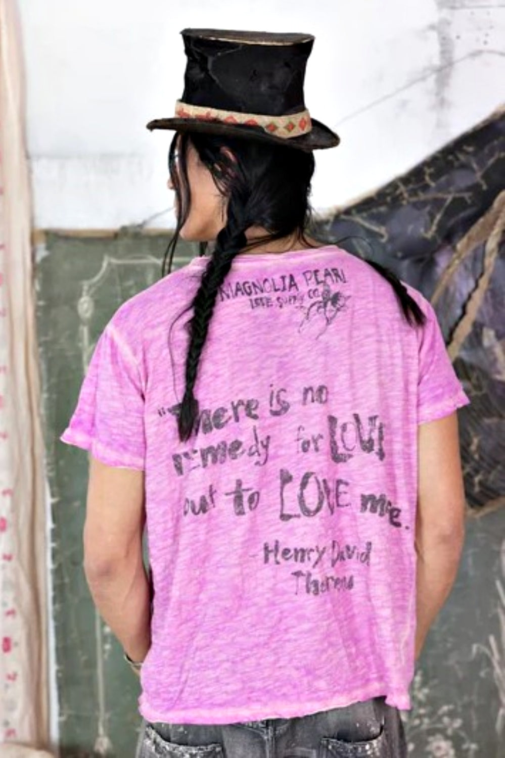 MAGNOLIA PEARL LOVE IS THE REMEDY TEE #1666