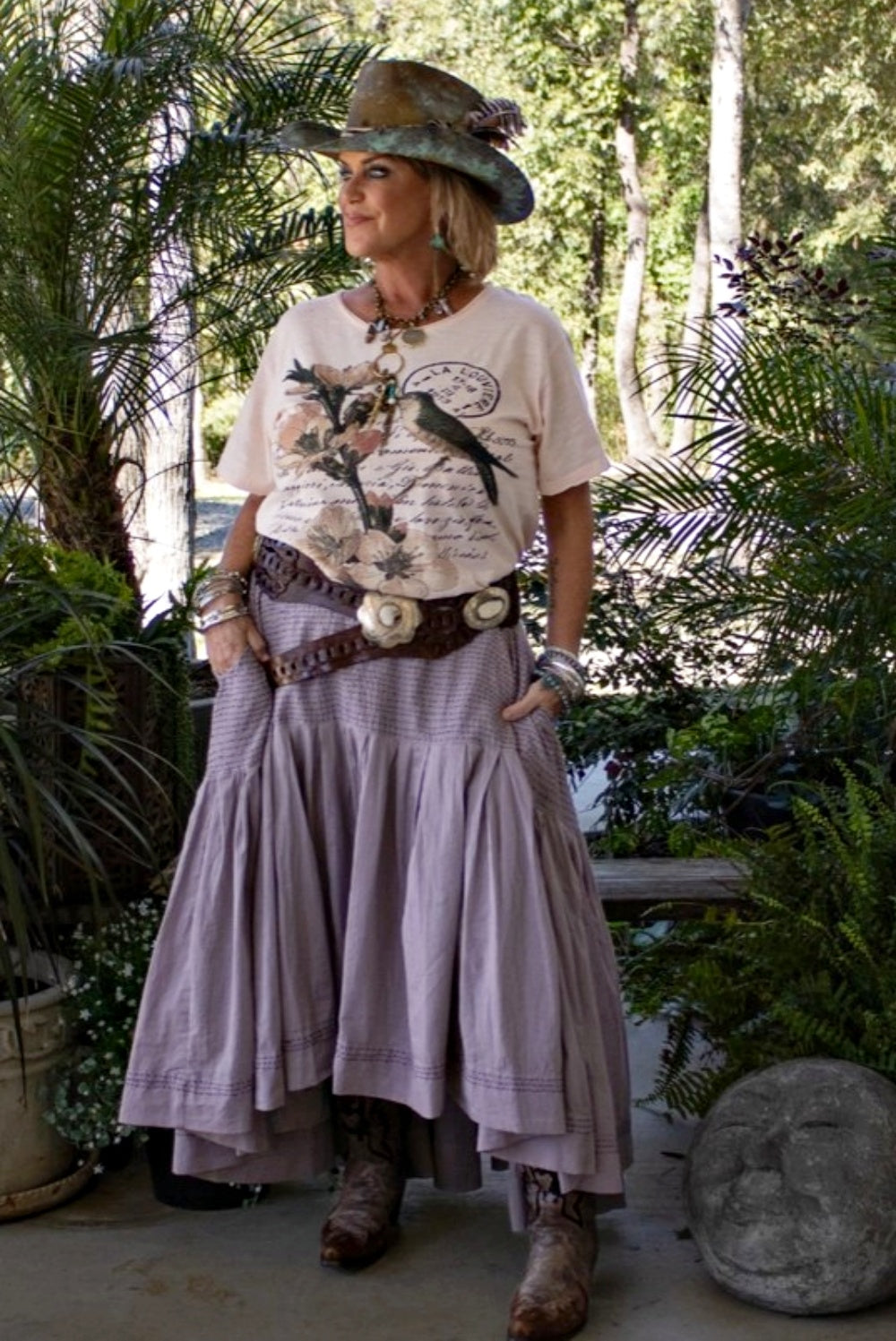 JADED GYPSY MATCH MADE SKIRT