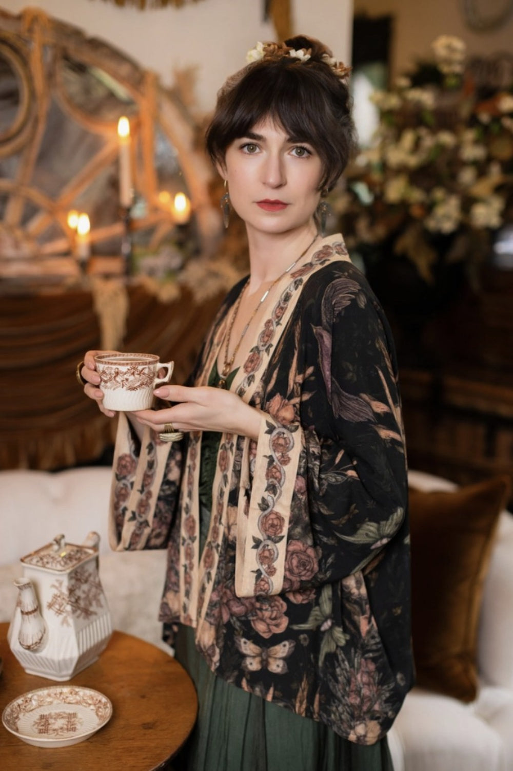 PRE-ORDER MARKET OF STARS MOMENTO CROPPED KIMONO