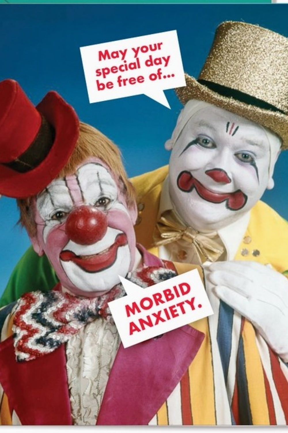 MORBID ANXIETY GREETING CARD