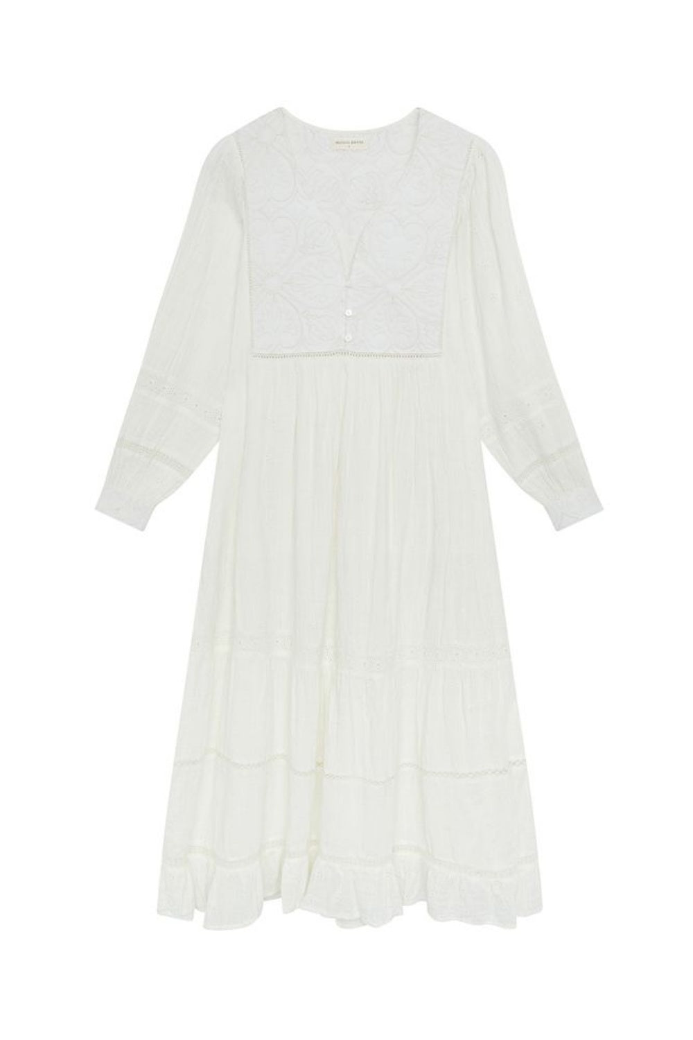 MAISON HOTEL AMALIA DRESS MOSAIQUE IVORY