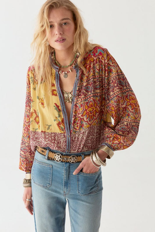 MAISON HOTEL LEANDRA BLOUSE MULUMBIMBY PATCH
