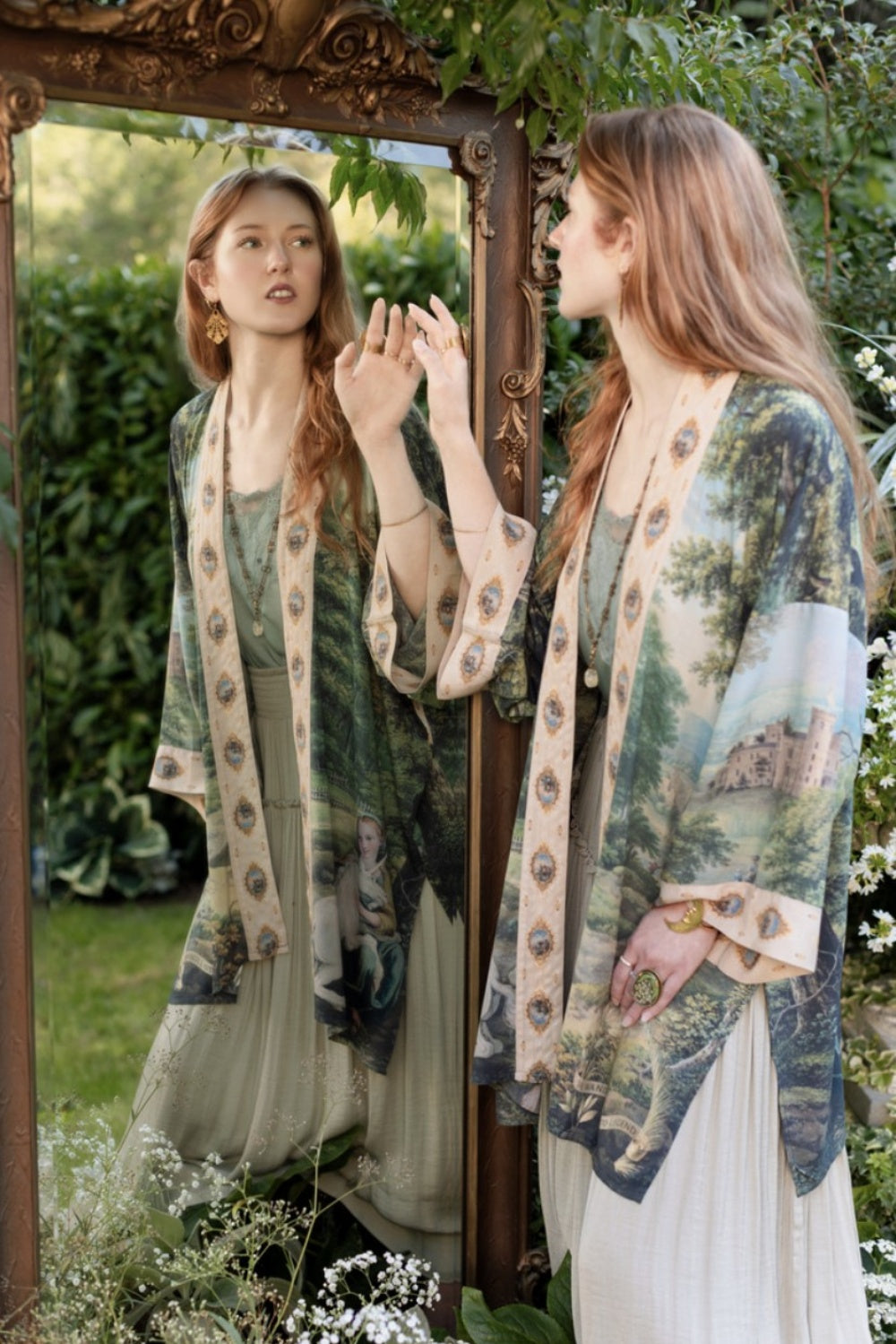MARKET OF STARS THE MYTHMAKER MATINEE DUSTER KIMONO