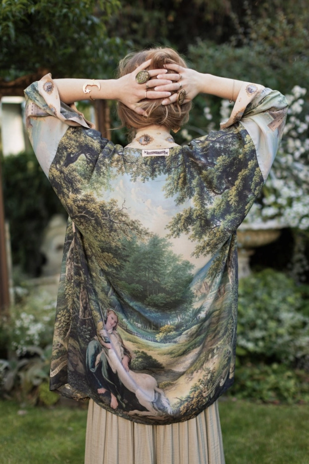 MARKET OF STARS THE MYTHMAKER MATINEE DUSTER KIMONO