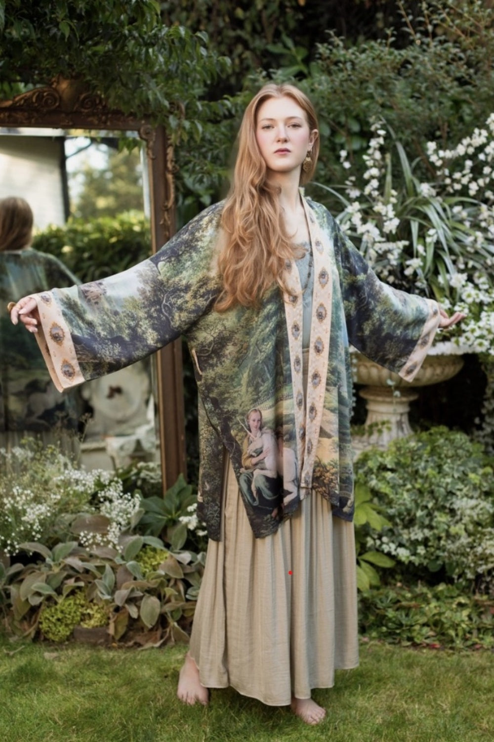 MARKET OF STARS THE MYTHMAKER MATINEE DUSTER KIMONO