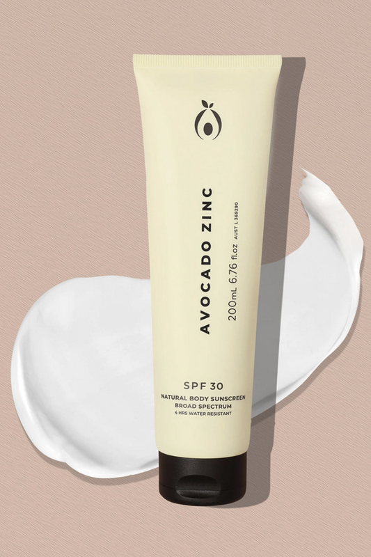 AVOCADO ZINC NATURAL BODY SUNSCREEN 200ML