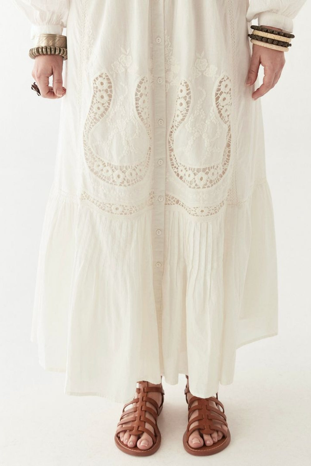 MAISON HOTEL LUISA SKIRT NORMANDIE WHITE
